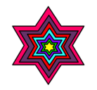 Dibujo Estrella 2 pintado por thalia