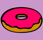 Dibujo Donuts pintado por sara2