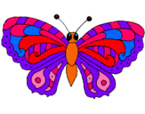 Dibujo Mariposa pintado por guapota