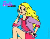 Dibujo Barbie súper guapa pintado por Nerea2002