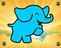 Dibujo de Elefantes para colorear