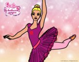 Dibujo Barbie en segundo arabesque pintado por stefanyvam