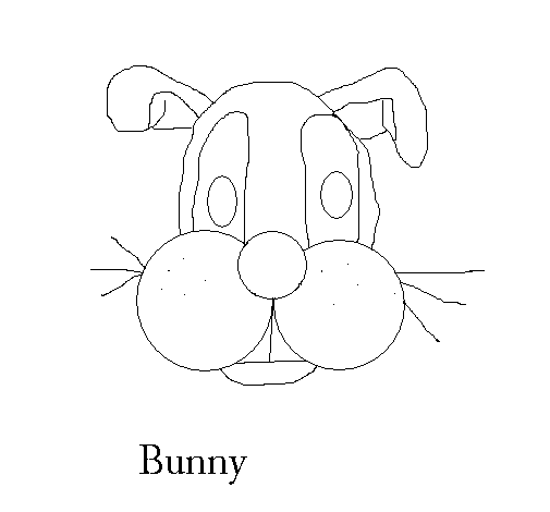Dibujo de Bunny para Colorear