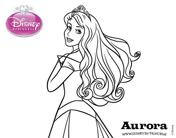 Las Princesa Aurora Para Colorear Imagui 3425