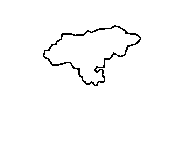 Dibujo de Provincia de Cantabria para Colorear