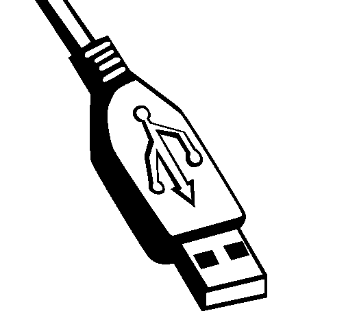 Dibujo de USB para Colorear