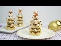 Receta de Árboles de Navidad con Hojaldre y Nutella