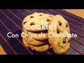 Receta de Galletas tipo Cookies Americanas