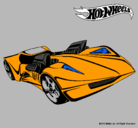 Dibujo Hot Wheels 4 pintado por lukitas