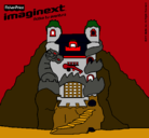 Dibujo Imaginext 12 pintado por 2xtreme