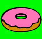Dibujo Donuts pintado por nach