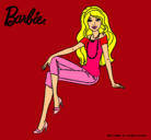 Dibujo Barbie moderna pintado por merrymerry