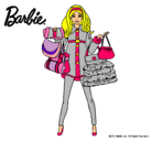 Dibujo Barbie de compras pintado por vanetxu