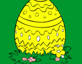 Dibujo Huevo de pascua 2 pintado por matildsa