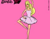 Dibujo Barbie bailarina de ballet pintado por marianit