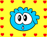 Dibujo Puffle 2 pintado por lesker