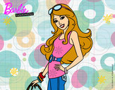 Dibujo Barbie casual pintado por jessey 