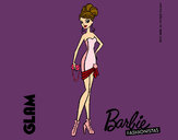 Dibujo Barbie Fashionista 5 pintado por charito