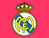 Dibujo Escudo del Real Madrid C.F. pintado por Gary7
