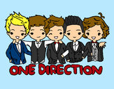 Dibujo One direction pintado por Miri1D