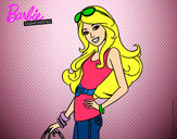 Dibujo Barbie casual pintado por da12306