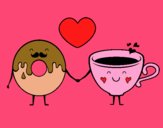 Amor entre dónut y té