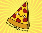 You have a pizza my heart