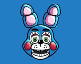 Cara de Toy Bonnie de Five Nights at Freddy's