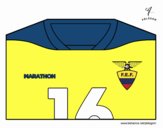 Camiseta del mundial de fútbol 2014 de Ecuador