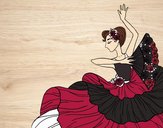 Mujer flamenca