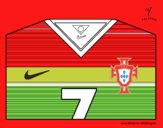 Camiseta del mundial de fútbol 2014 de Portugal