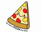 You have a pizza my heart