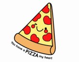 You have a pizza my heart