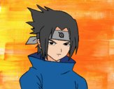 Sasuke enfadado