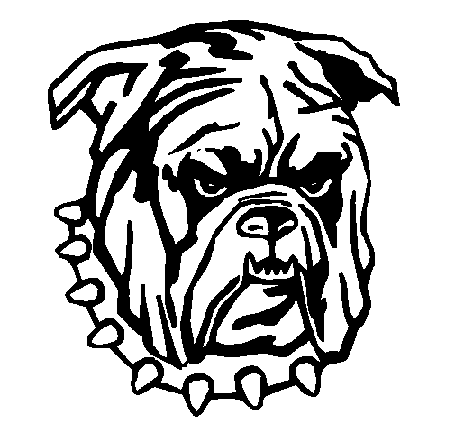 Dibujo de Bull dog para Colorear
