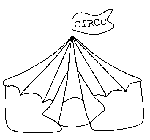 Dibujo de Circo para Colorear