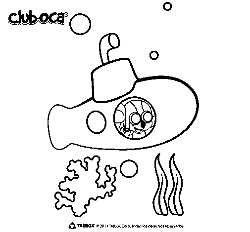 Dibujo de Club Oca 3 para Colorear