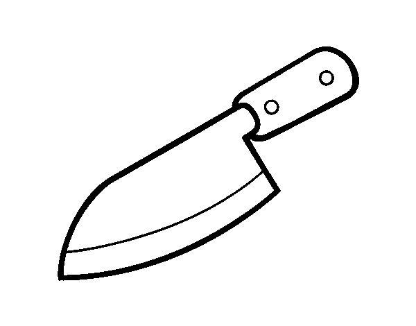 Dibujo De Un Cuchillo Cuchillo De Fruta Cuchillo Pequeño Dibujos