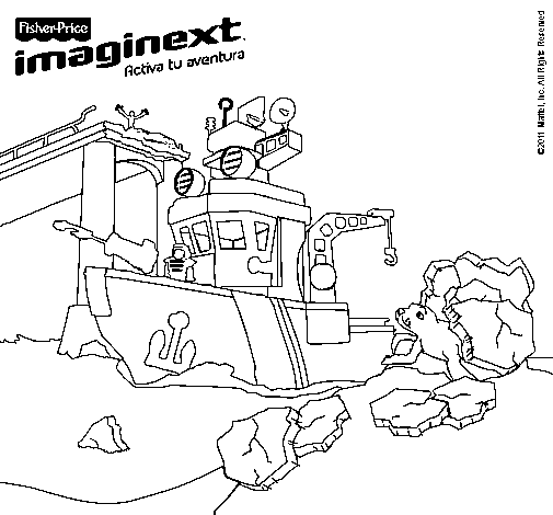 Dibujo de Imaginext 10 para Colorear