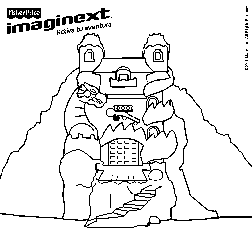 Dibujo de Imaginext 12 para Colorear
