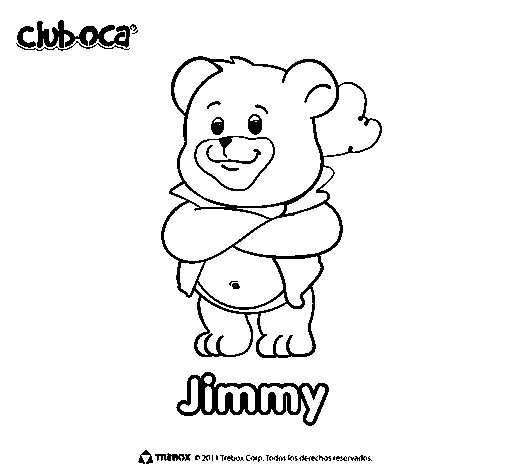 Dibujo de Jimmy para Colorear