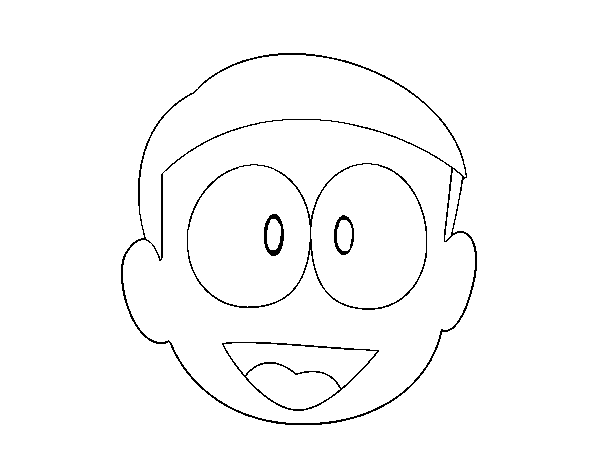 Dibujo de Nobita para Colorear