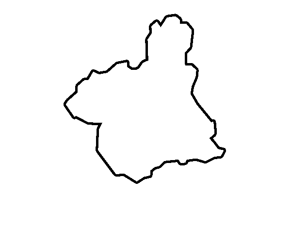 Dibujo de Provincia de Murcia para Colorear