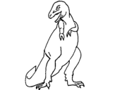 Dibujo de Tiranosaurios rex para colorear