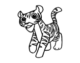 Dibujo de Un tigre