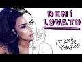La vida de Demi Lovato en dibujos